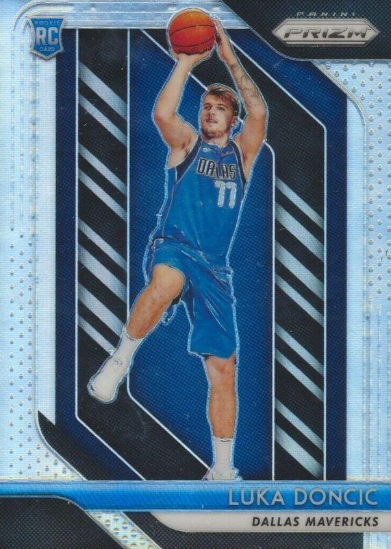 Luka Dončić 2018-19 Panini Prizm #280 Silver Prizm