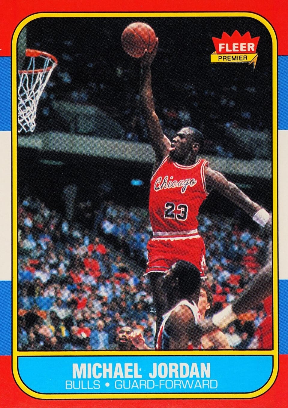 Michael Jordan 1986-87 Fleer #57
