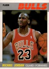 Michael Jordan 1987-88 Fleer #59