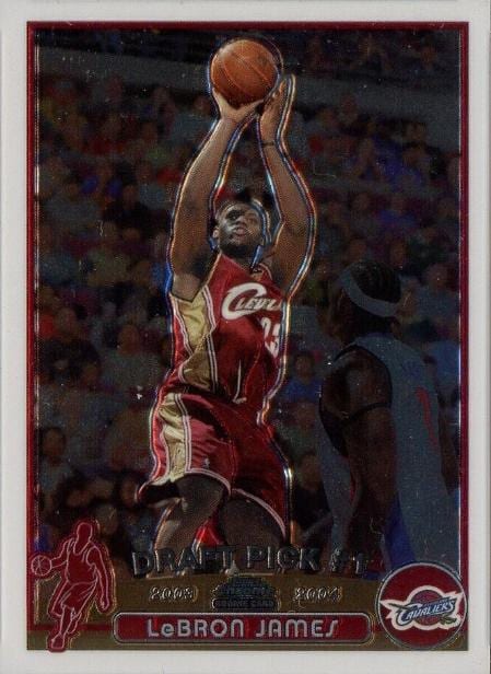 LeBron James 2003-04 Topps Chrome #111