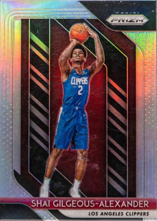 Shai Gilgeous-Alexander 2018-19 Panini Prizm #184 Silver Prizm