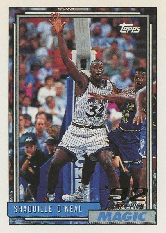 Shaquille O'Neal 1992-93 Topps #362